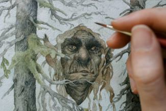 Udsnit af illustration. © Ida Adsbøl Christensen.